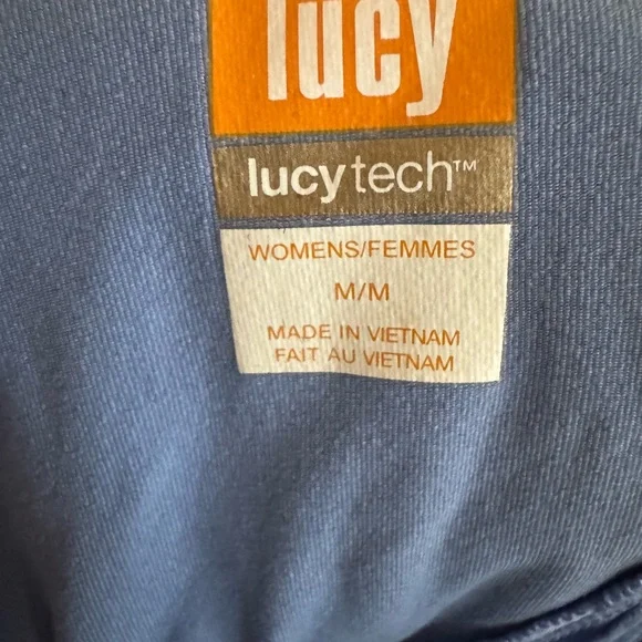 Lucy Sky Blue Ruched Tank Top - Picture 2 of 3